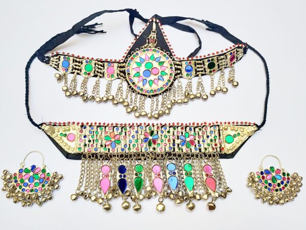 Afghan Jewelry Set-1198 - Image 2