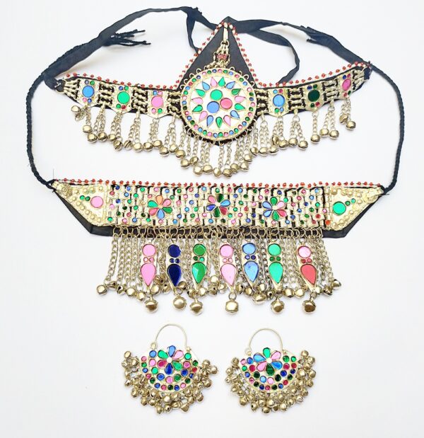 Afghan Jewelry Set-1198 - Image 3